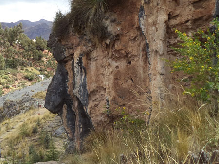 Perfil en la roca